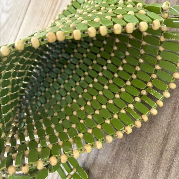 Paloma Wool green beaded bag - Picture 6 of 6